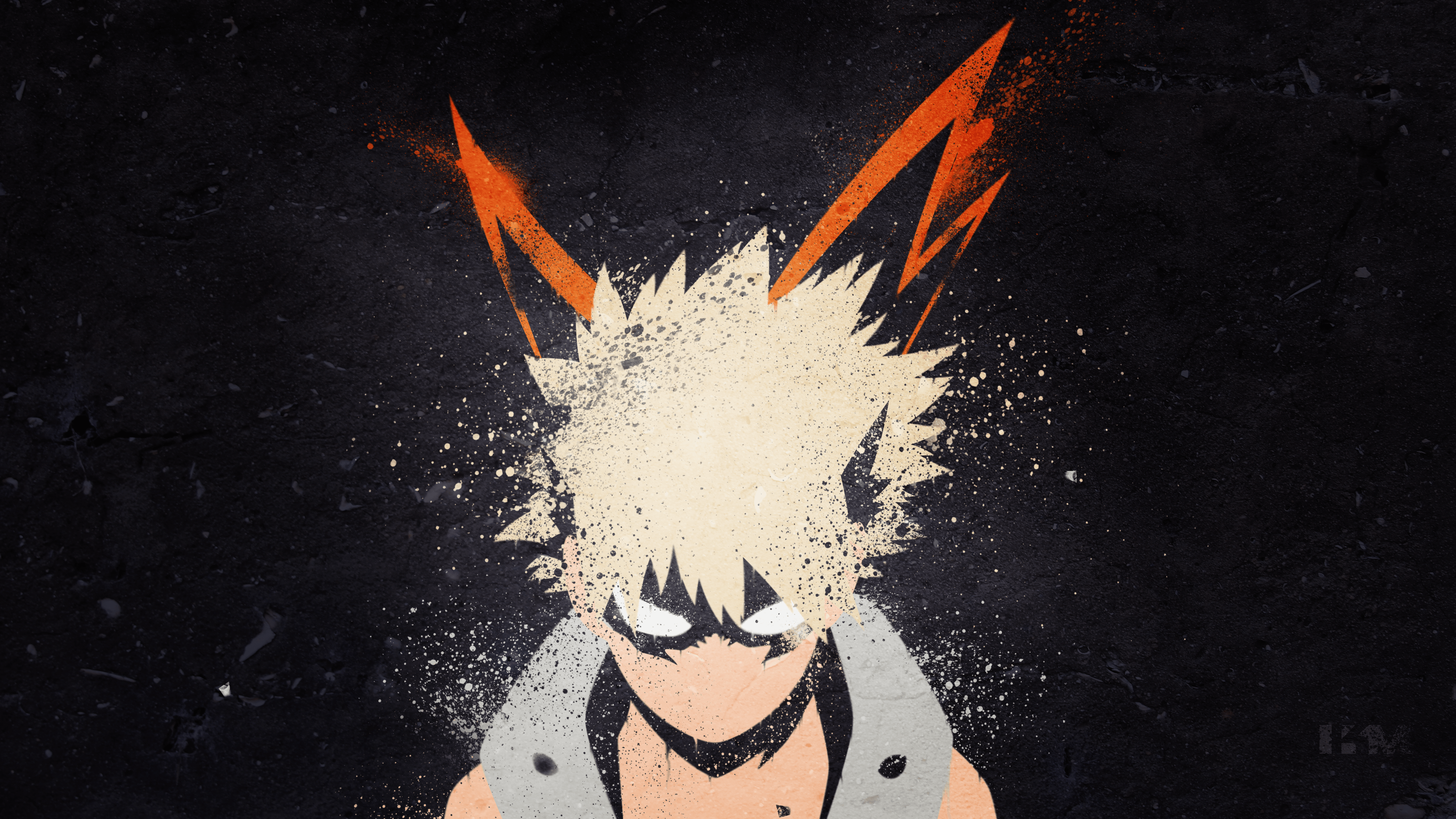 Katsuki Bakugou Mha Chromebook Wallpaper