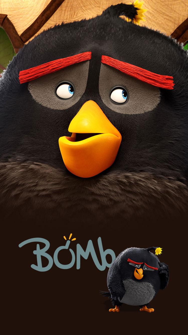 Black Angry Bird Wallpaper