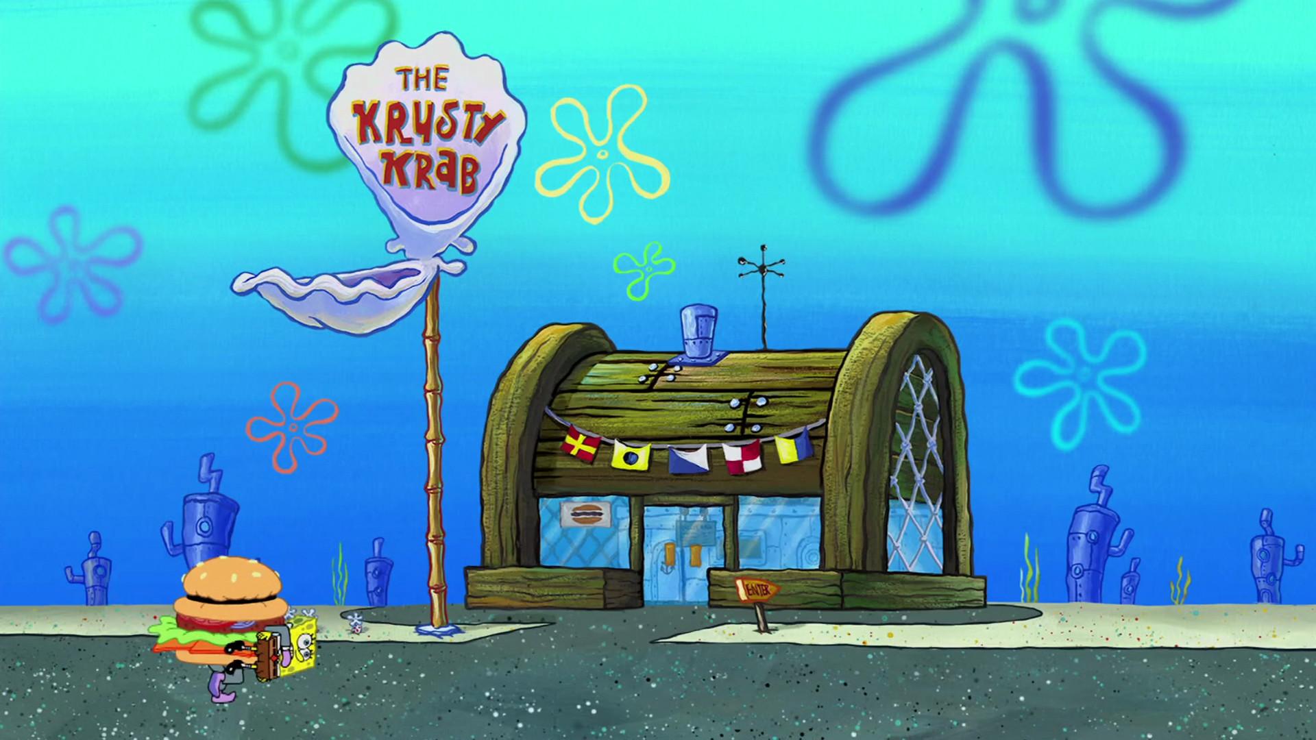 Krusty Krab Zoom Background Realtec Images
