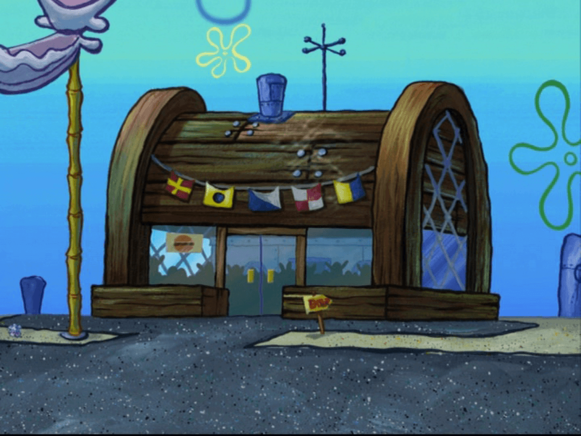 Zoom Background Krusty Krab Realtec Images