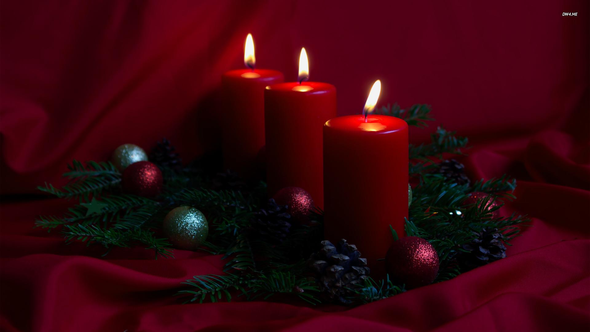 Free Christmas Candles Wallpapers Wallpaper Cave