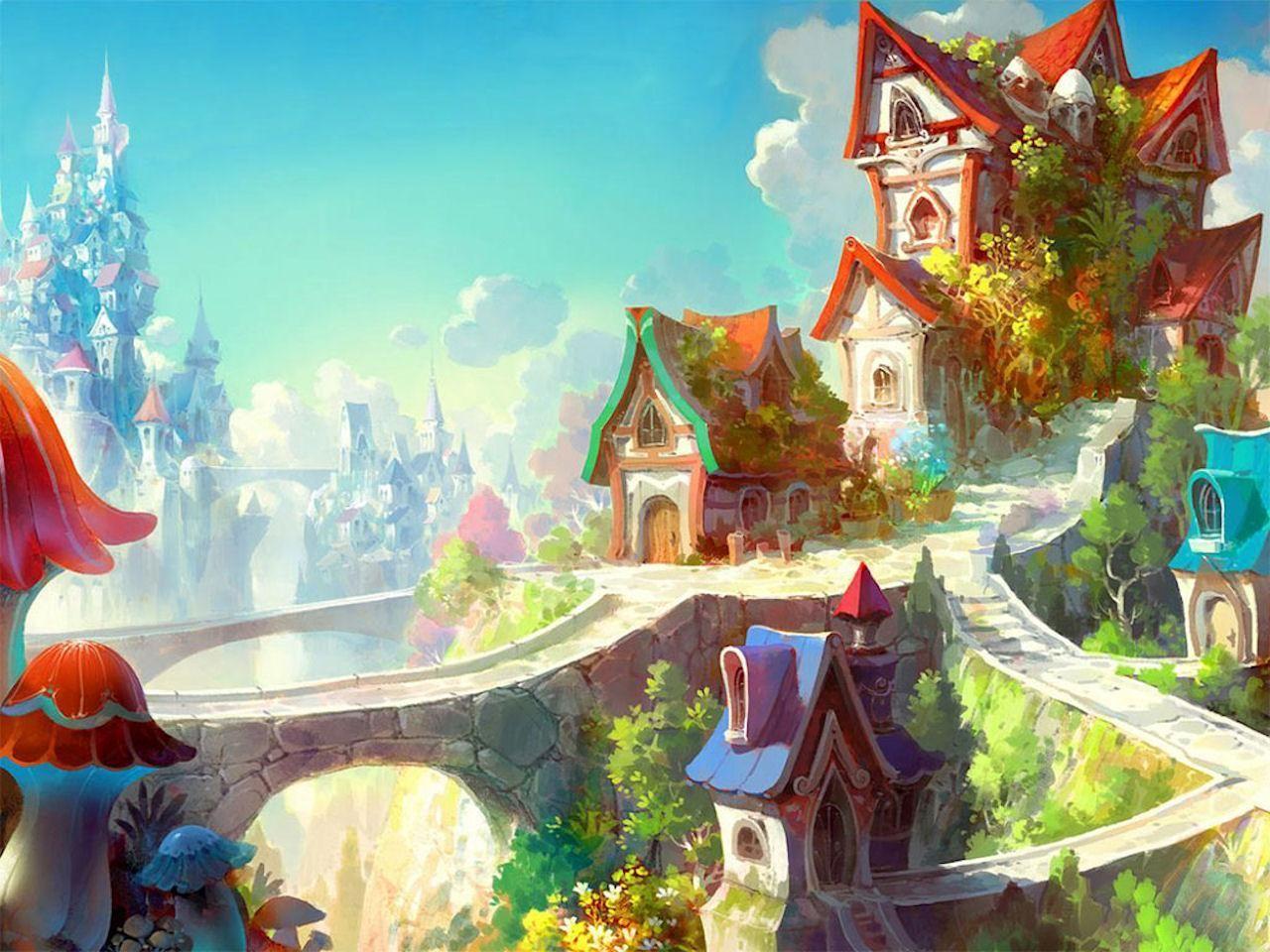Fairytale House Wallpapers Wallpaper Cave EroFound