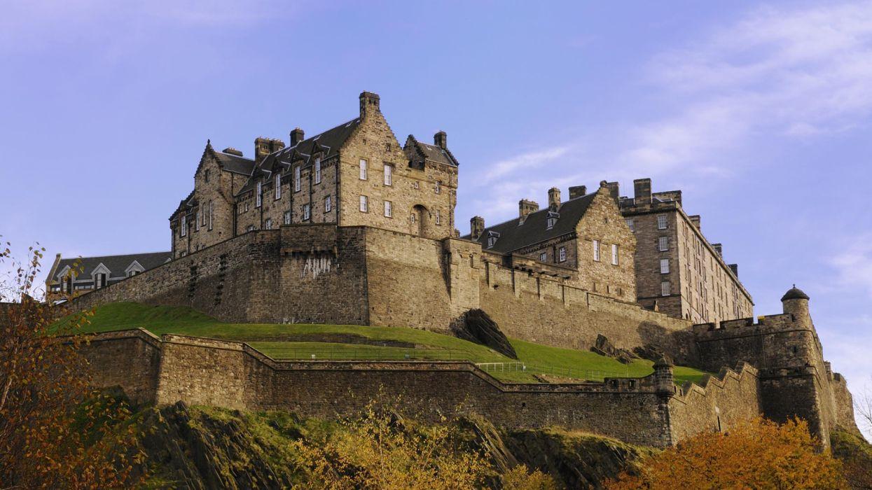 Edinburgh Castle Scotland Wallpapers Wallpaper Cave
