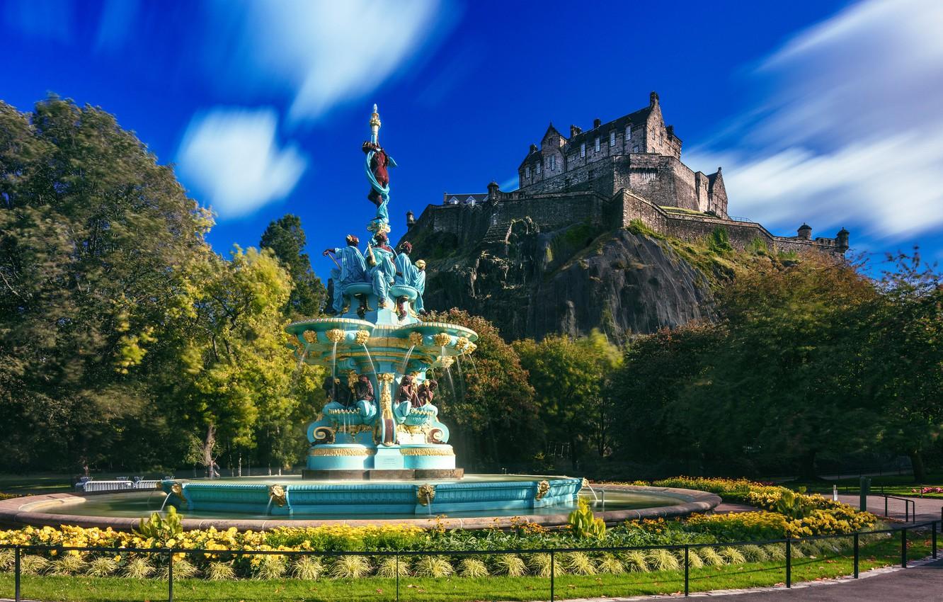 Edinburgh Castle Scotland Wallpapers Wallpaper Cave