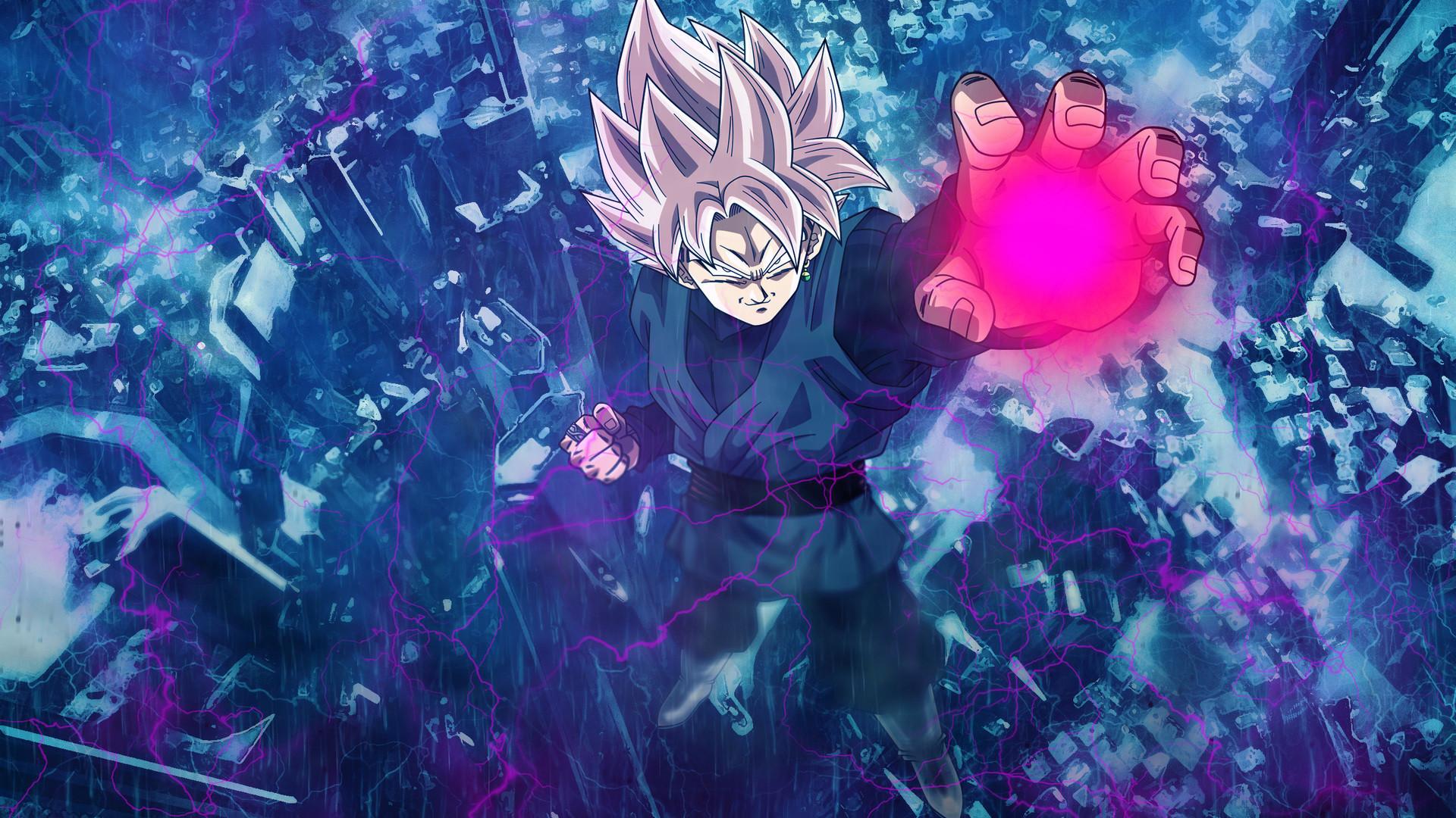 Goku Black Vs Vegeta Wallpapers Wallpaper Cave