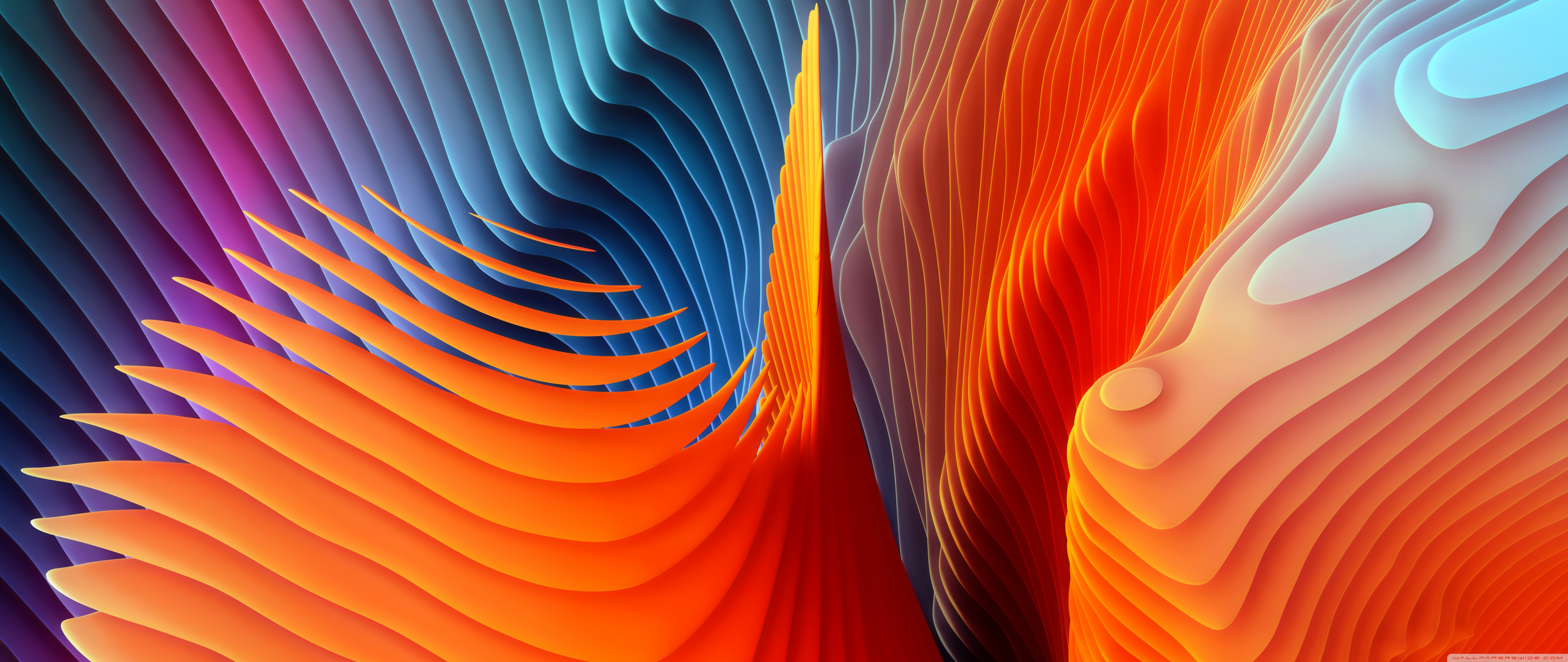 Colorful Abstract Waves 4K Wallpapers Wallpaper Cave