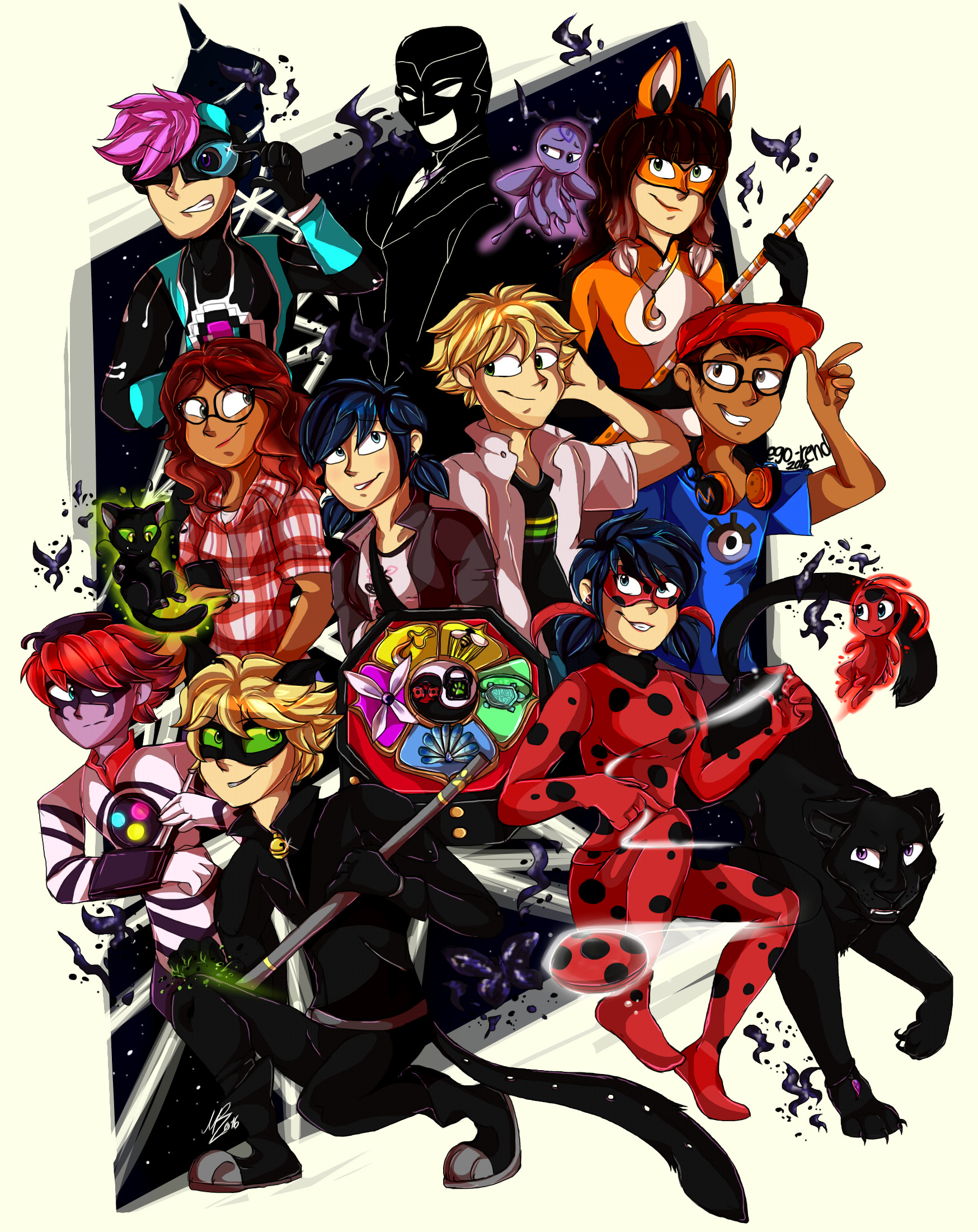 Ladybug And Cat Noir Wallpapers Wallpaper Cave