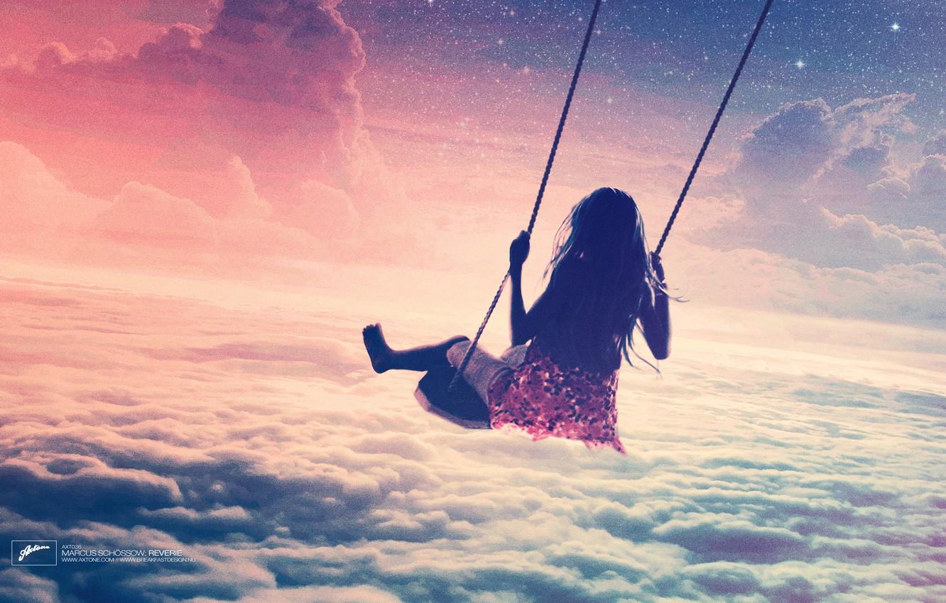 Girl In Swing Wallpapers Wallpaper Cave