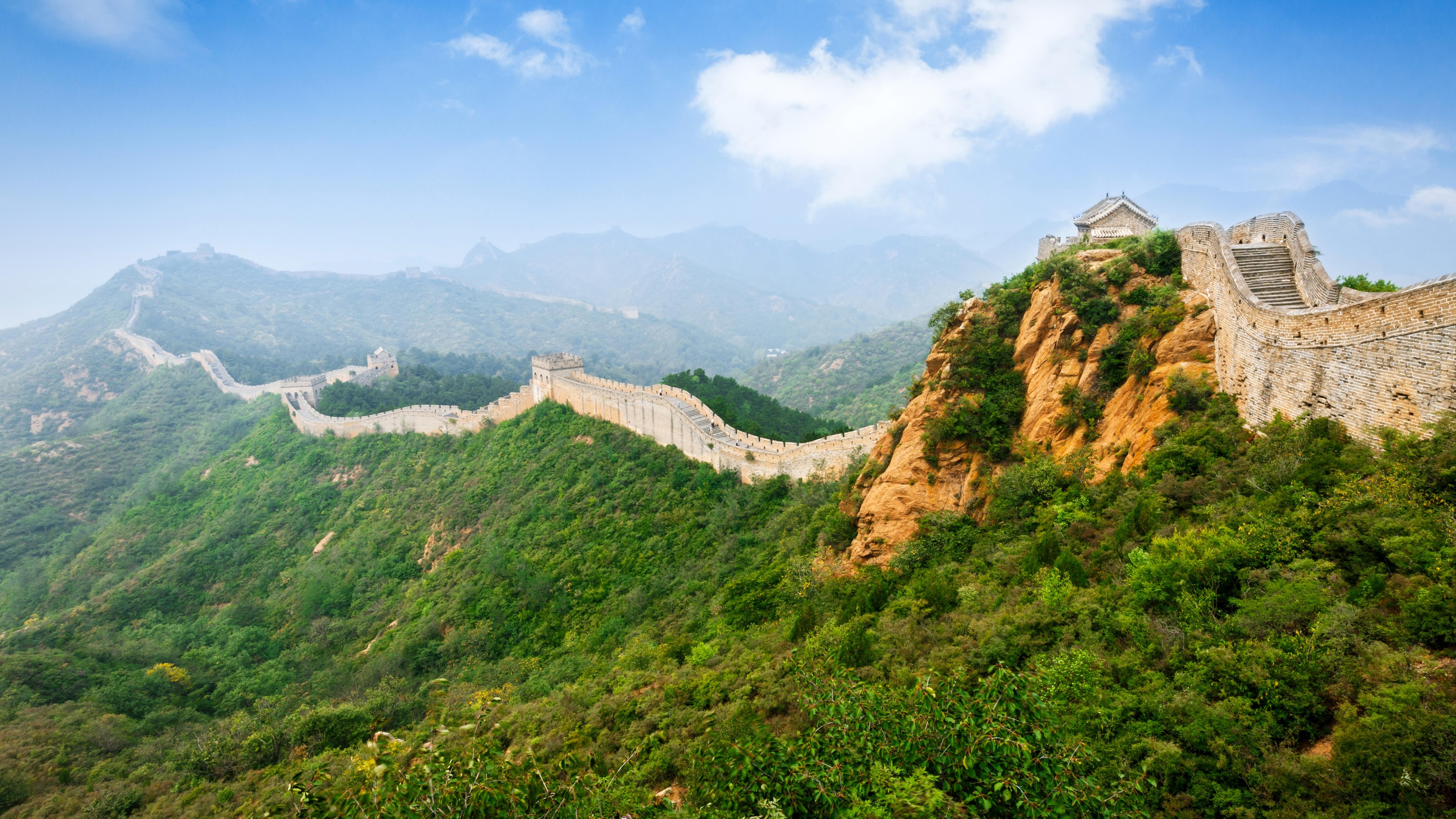 Great Wall Of China Panorama Wallpapers Wallpaper Cave
