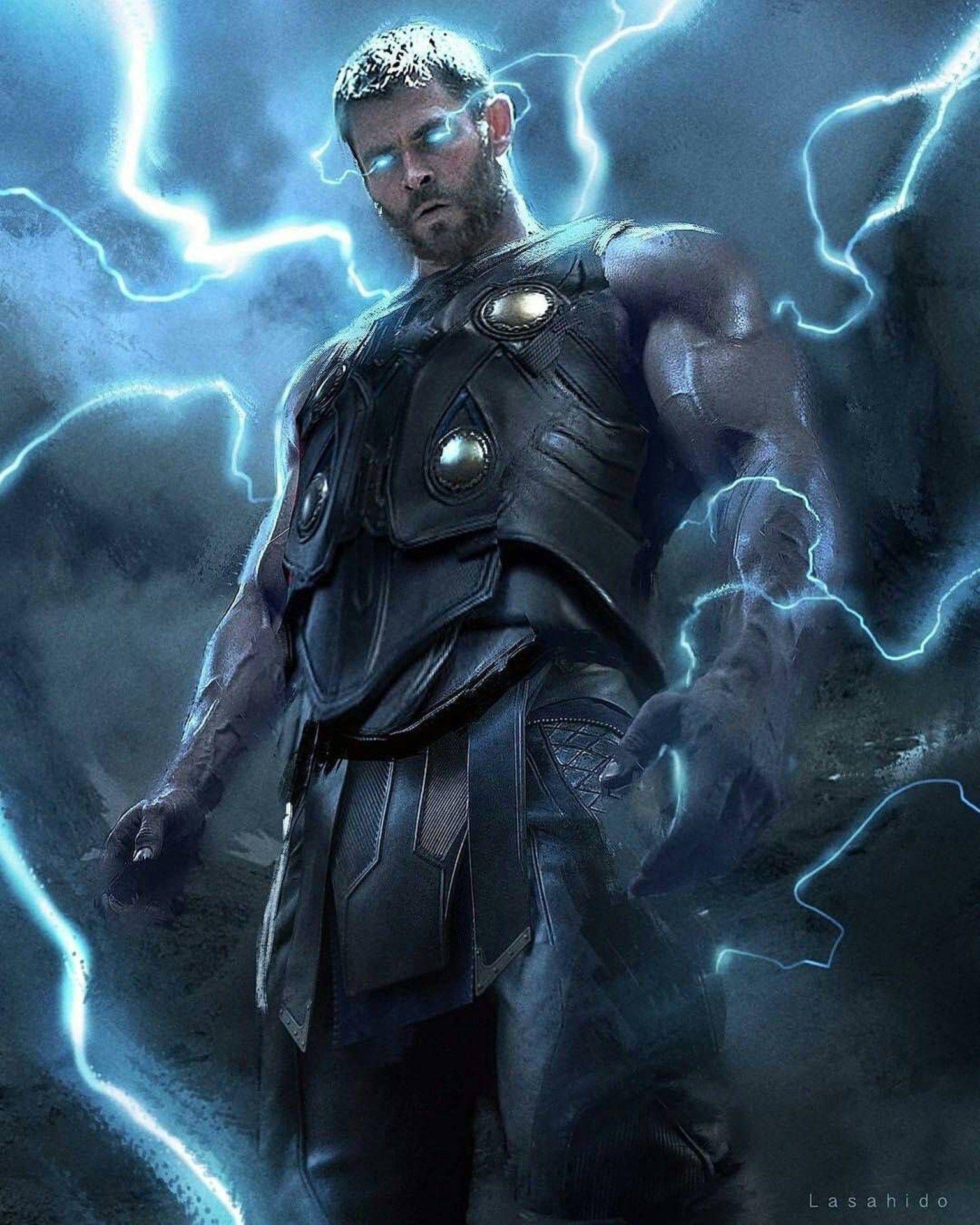 Thor Stormbreaker Lightning Wallpapers Wallpaper Cave