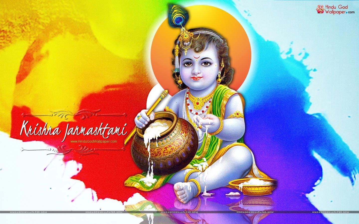 Jai Shri Krishna Wallpaper Krishna Wallpaper Janmashtami Wallpapers