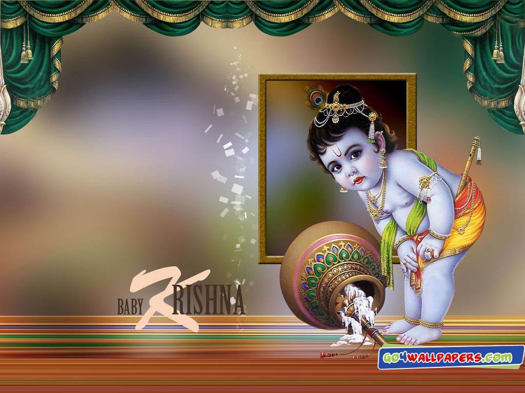Baby Krishna Wallpapers Wallpaper Cave