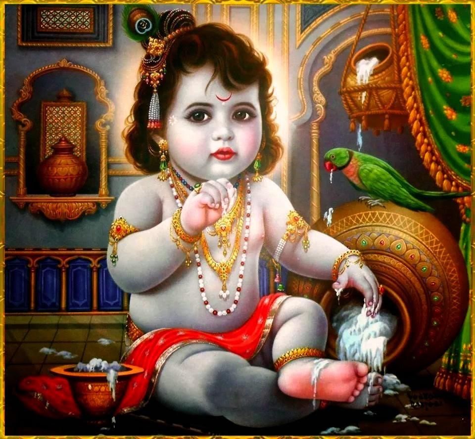 Baby Krishna Wallpapers Wallpaper Cave