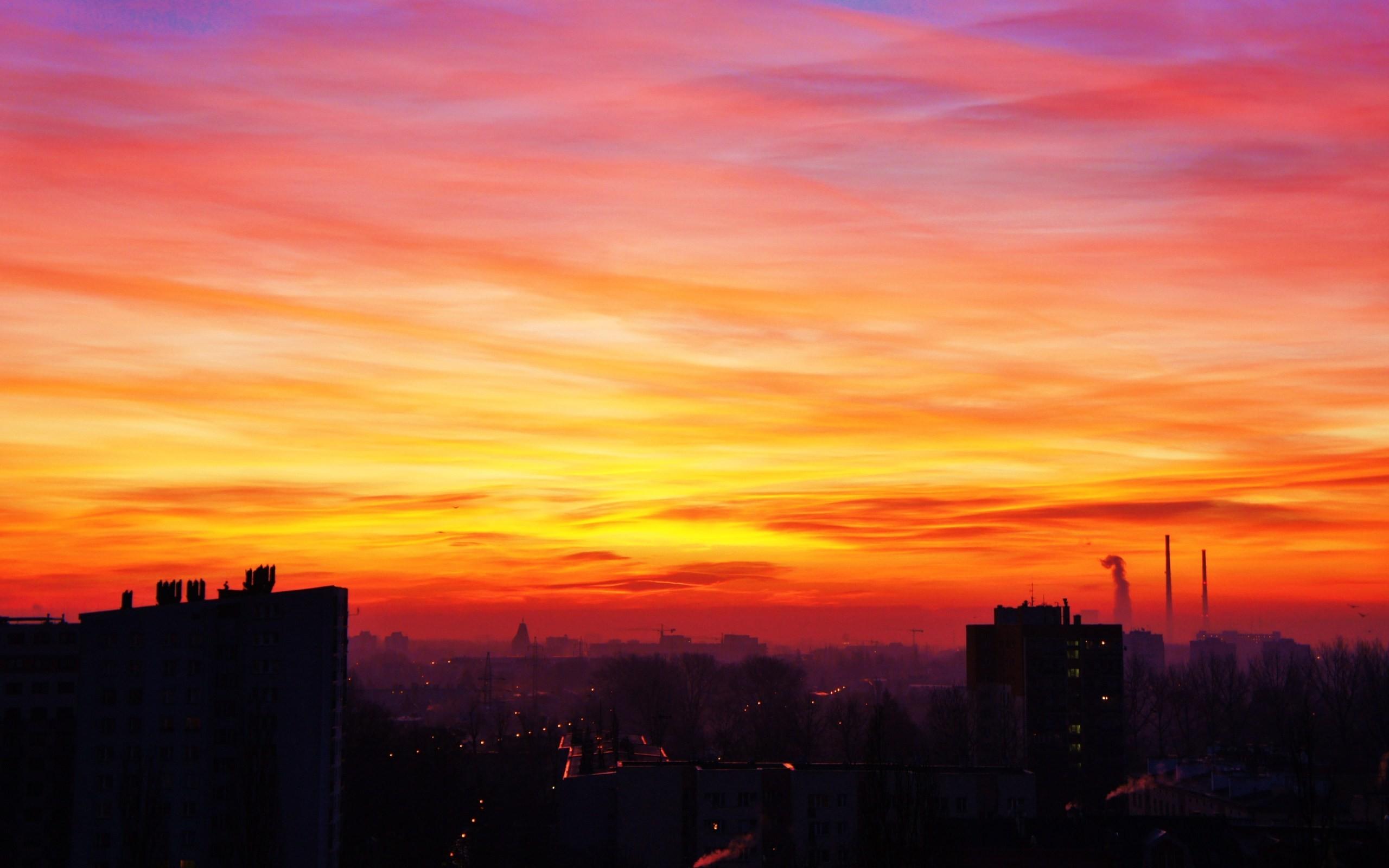 Orange Sky Wallpapers Wallpaper Cave