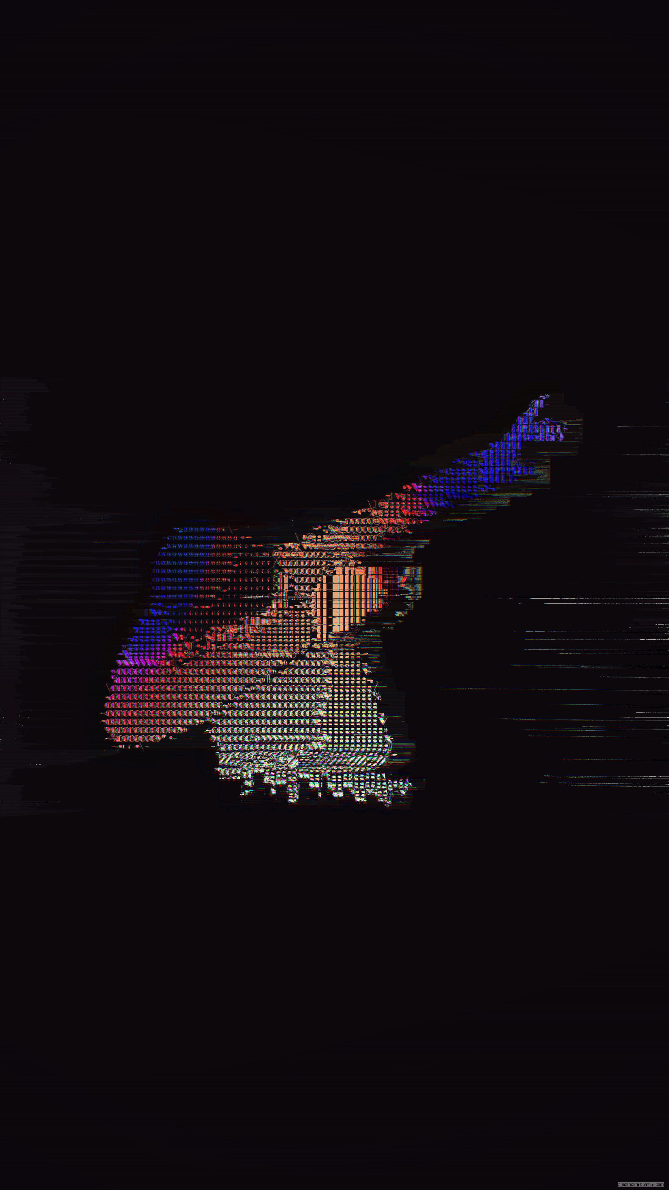Black Aesthetic Glitch Wallpapers Wallpaper Cave