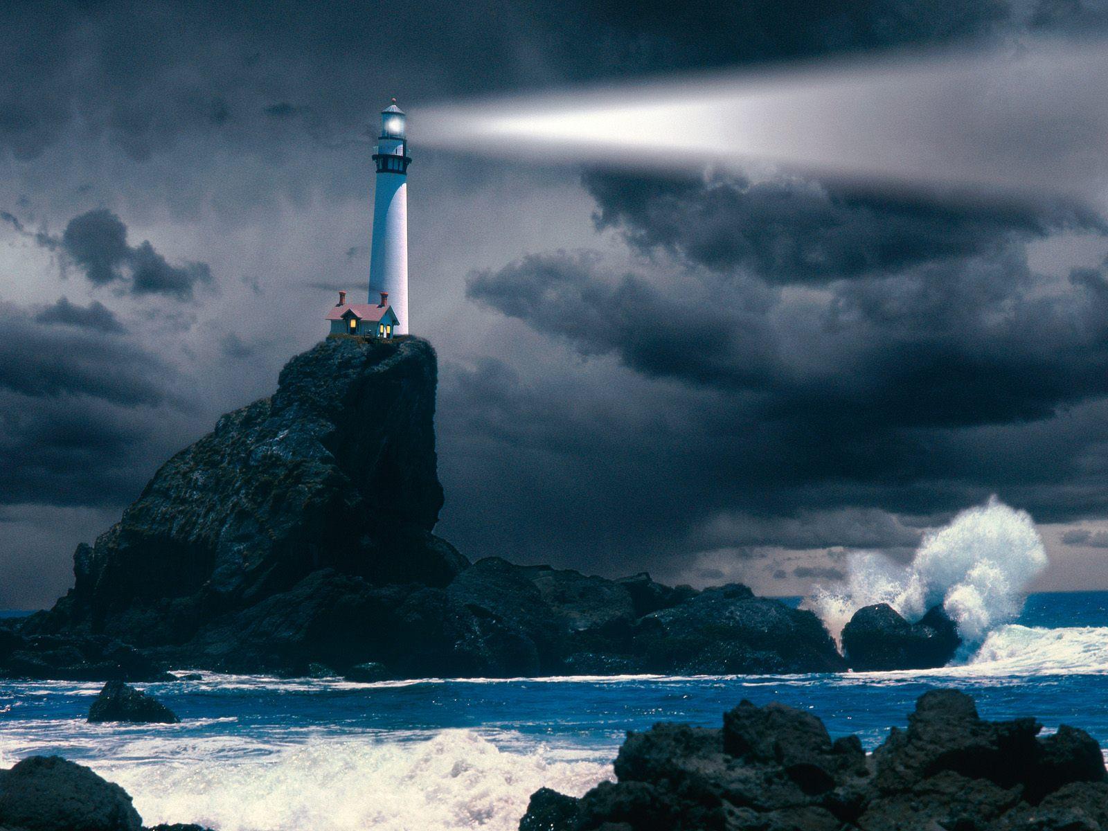 Lighthouse Storm Wallpapers Wallpaper Cave