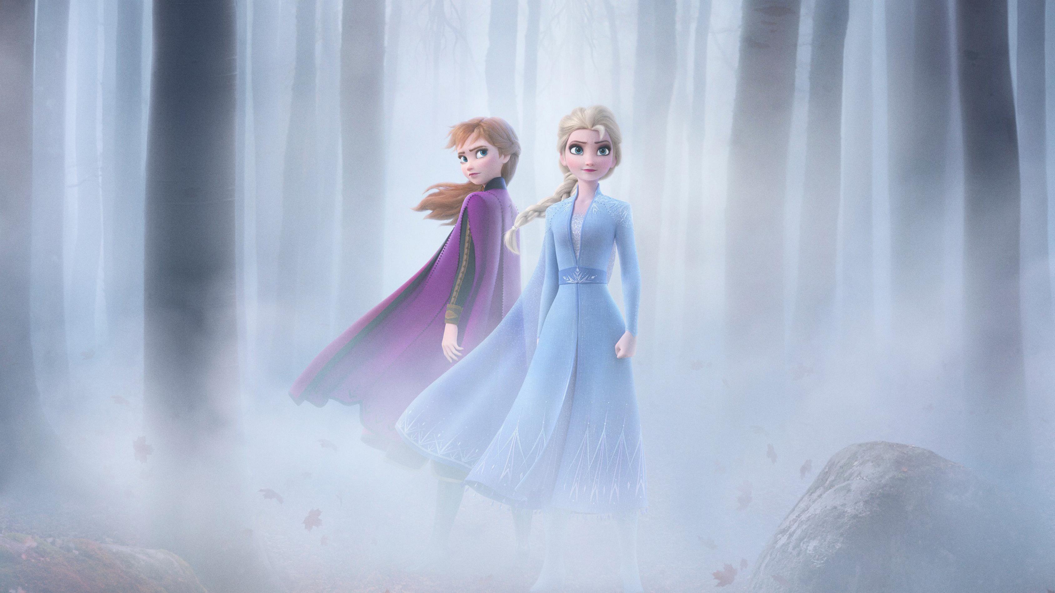 Elsa And Anna Frozen 2 Wallpapers Wallpaper Cave