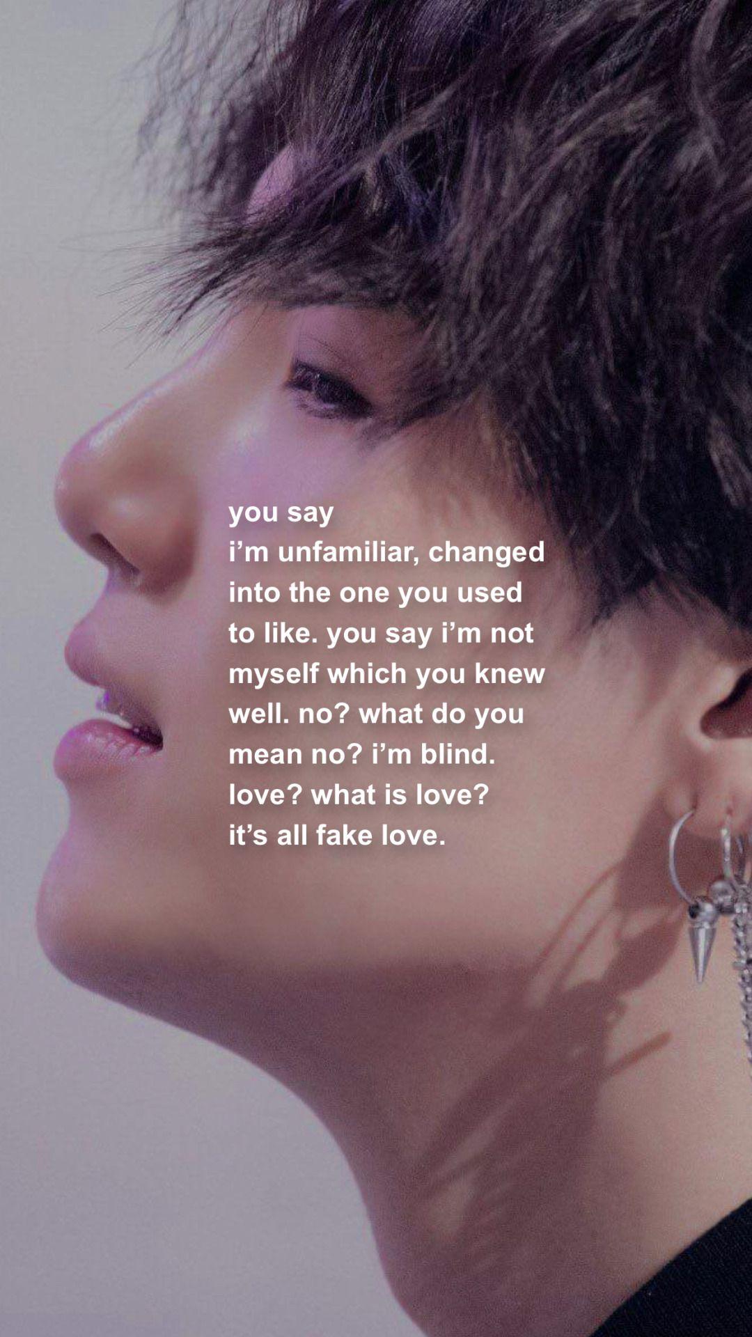 BTS V Fake Love Wallpapers Wallpaper Cave