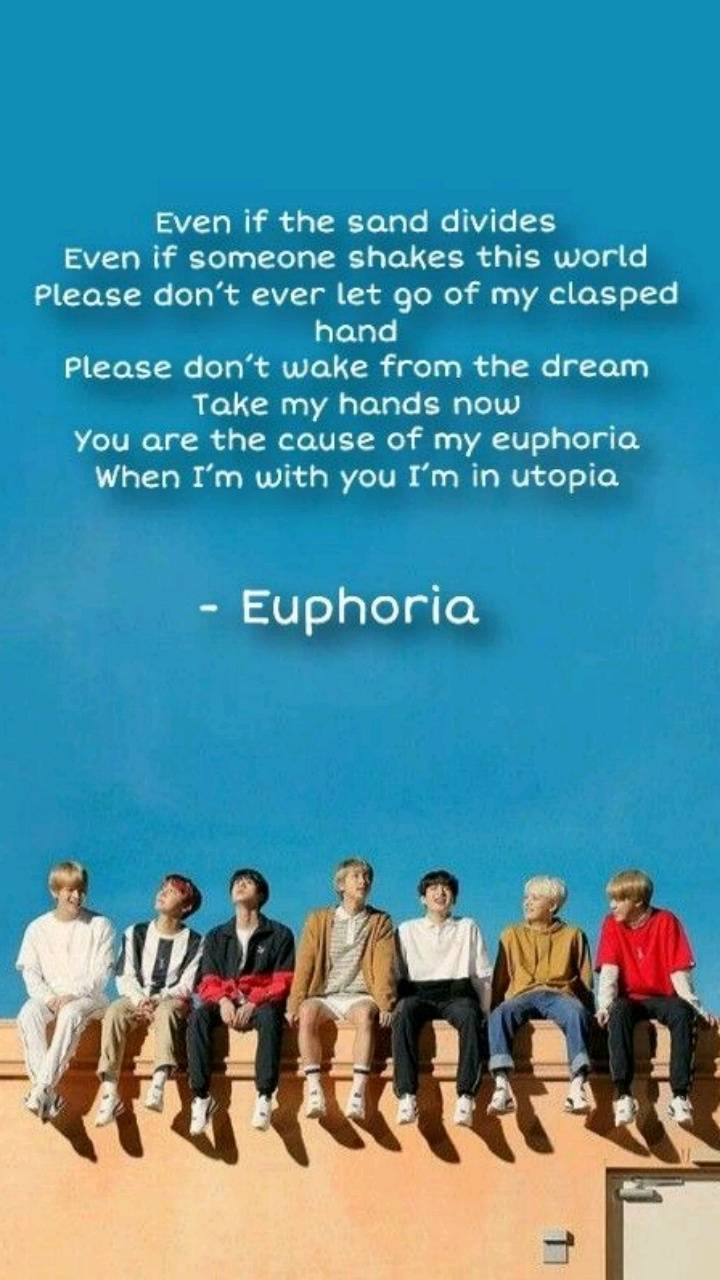 Jungkook Euphoria Lyrics Wallpaper / Jung Kook Euphoria Wallpapers Top