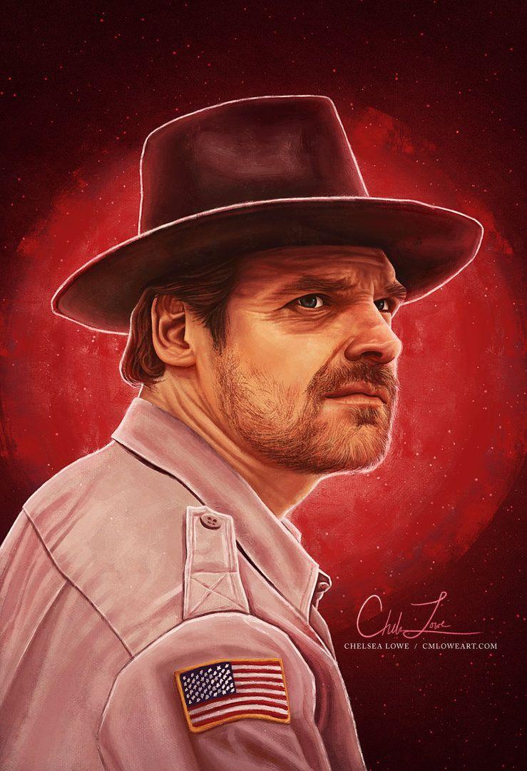 Stranger Things Hopper Wallpapers Wallpaper Cave