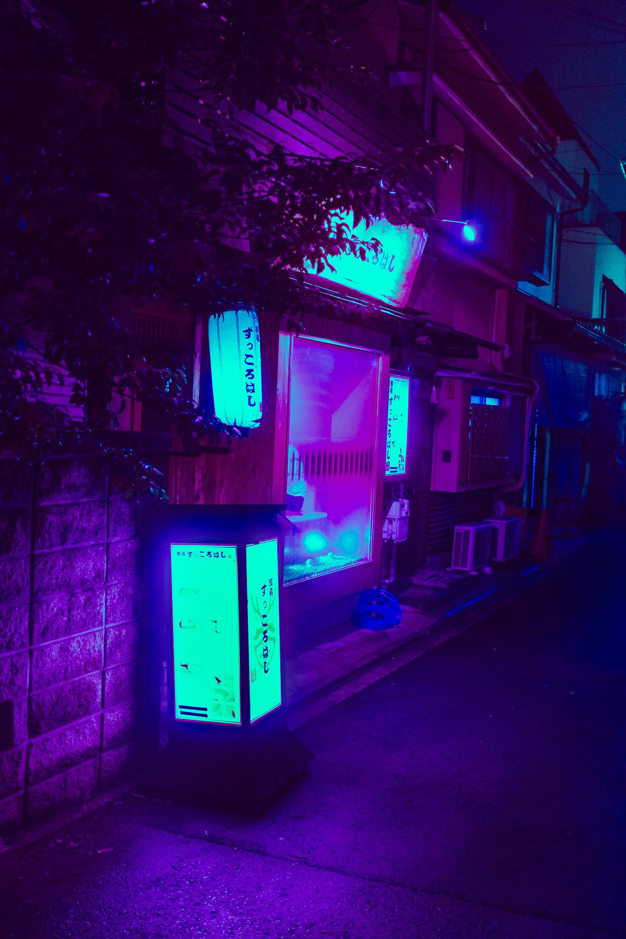 Pink And Purple Aesthetic Neon Grab her before she sells out for good