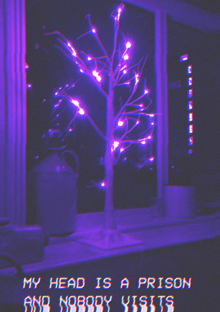 Led Neon Iphone Neon Purple Aesthetic Wallpaper bmpradio