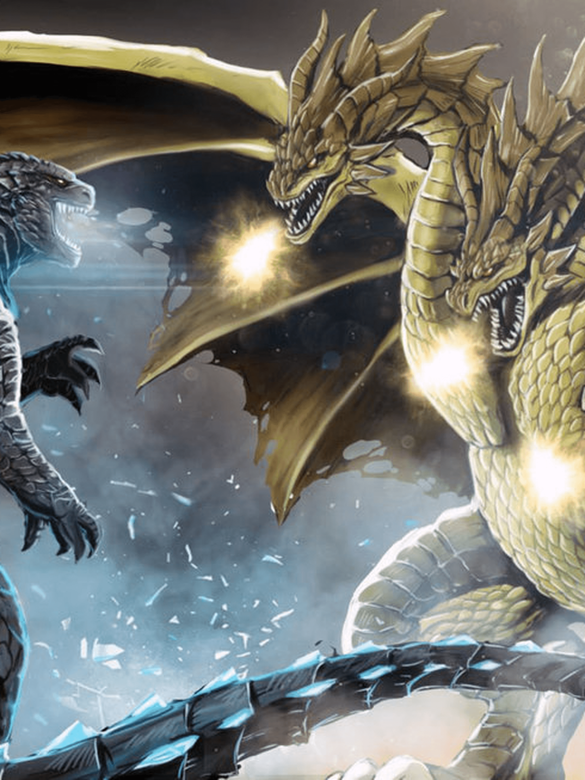 King Ghidorah Wallpapers Wallpaper Cave