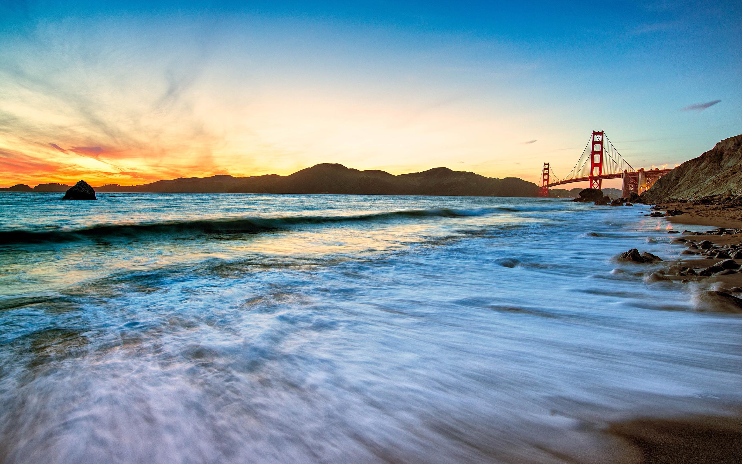 San Francisco Beach Wallpapers Wallpaper Cave