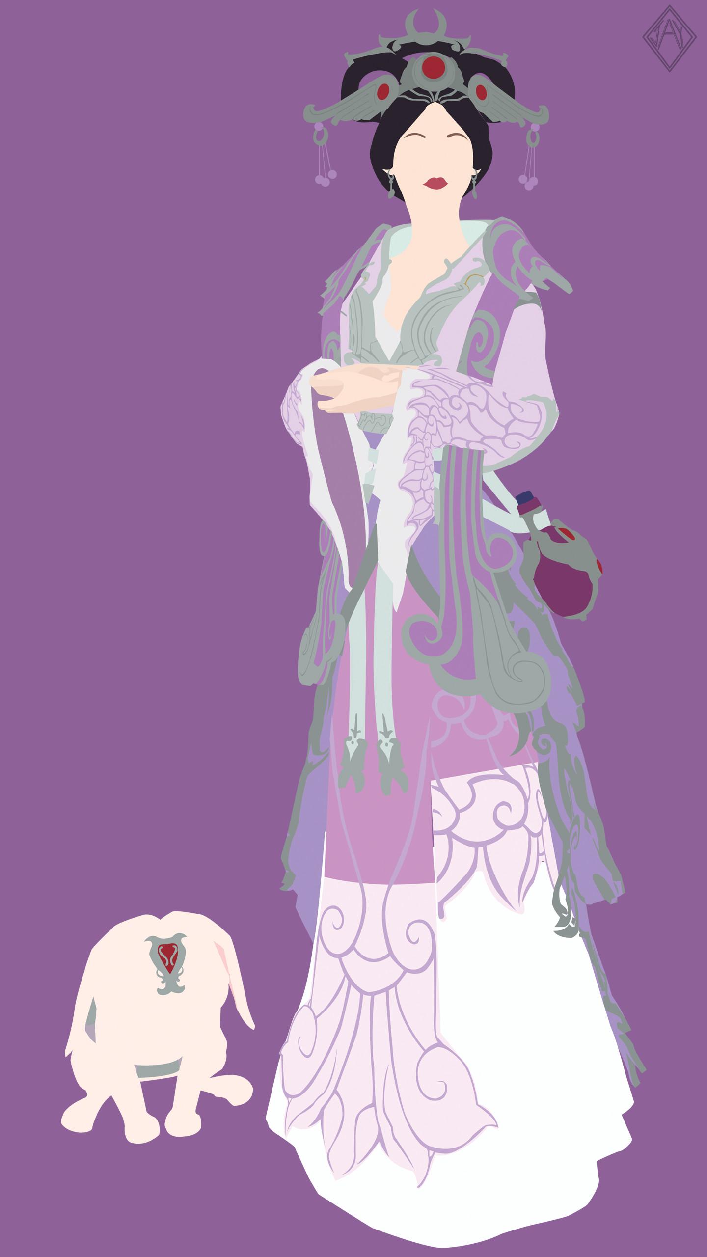 Chang'e Goddess Of The Moon Wallpapers Wallpaper Cave