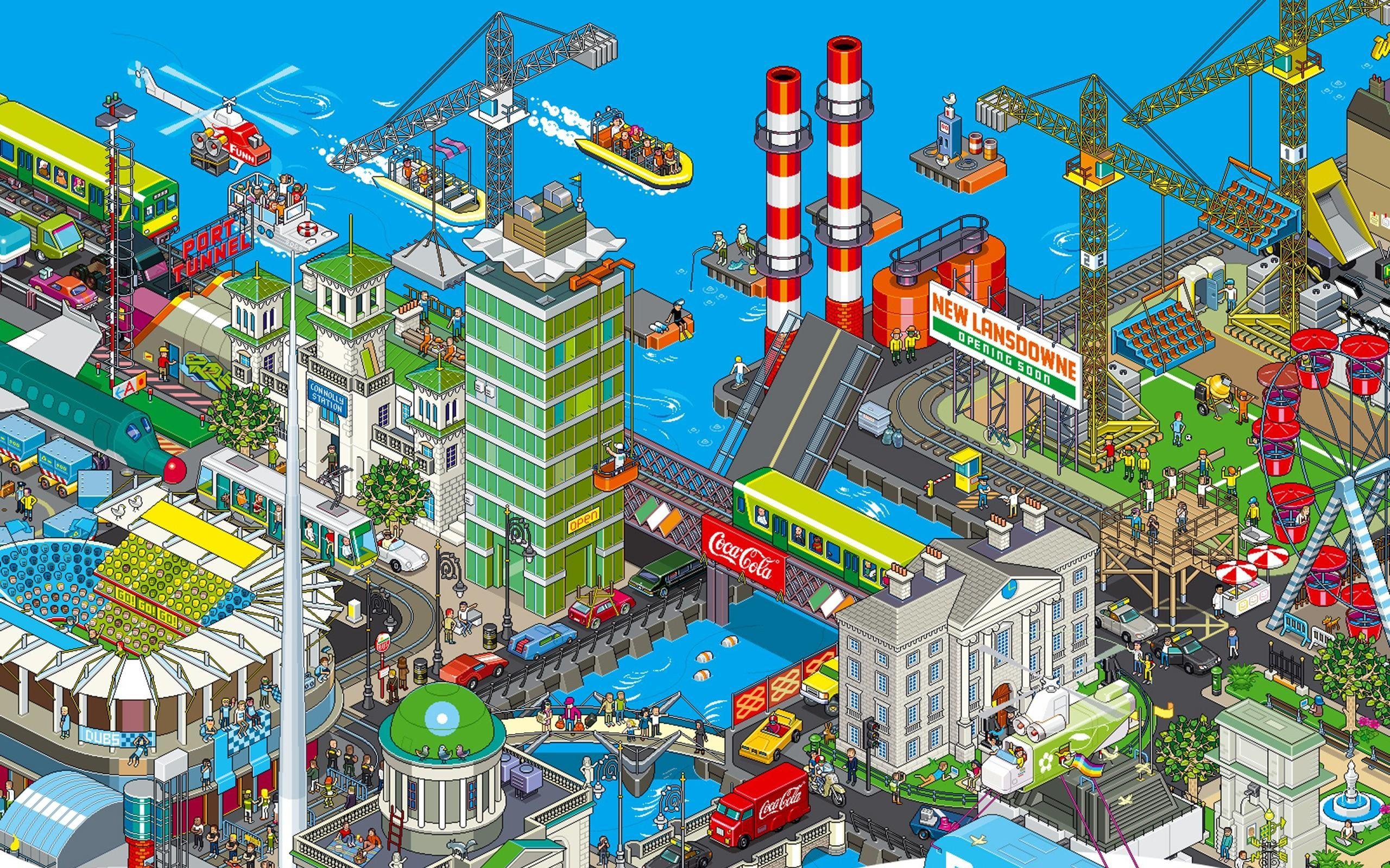 Eboy Wallpapers Wallpaper Cave