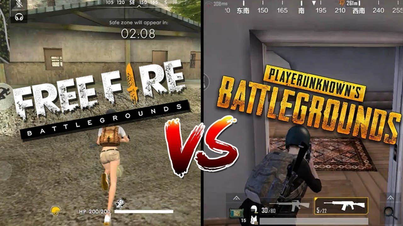 Free Fire Vs PUBG Wallpapers Wallpaper Cave