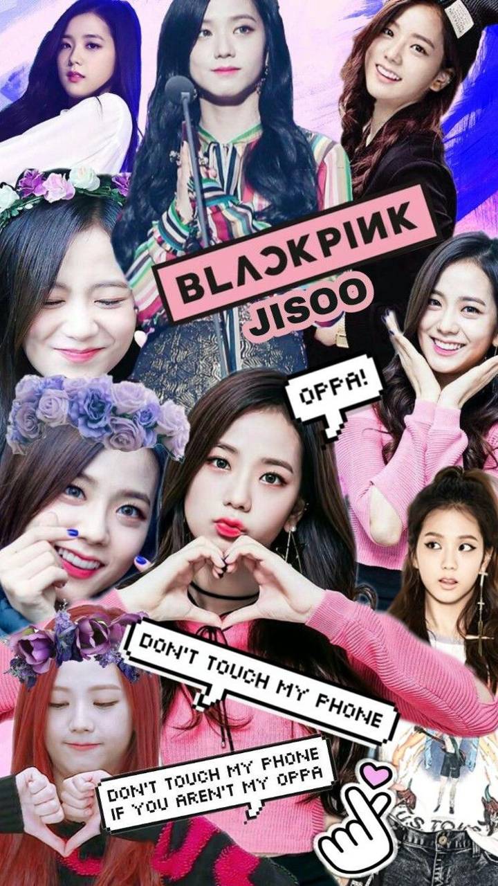Rosa Bild Lockscreen Blackpink Wallpaper Dont Touch My Phone