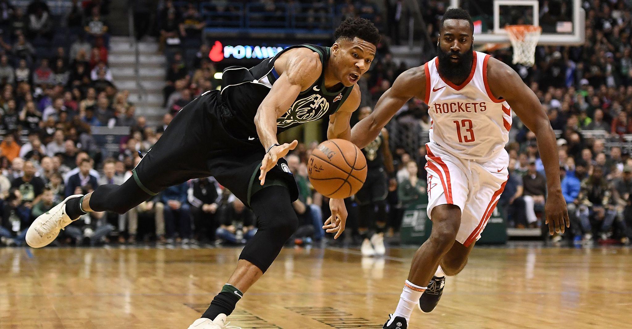 James Harden And Giannis Antetokounmpo Wallpapers Wallpaper Cave