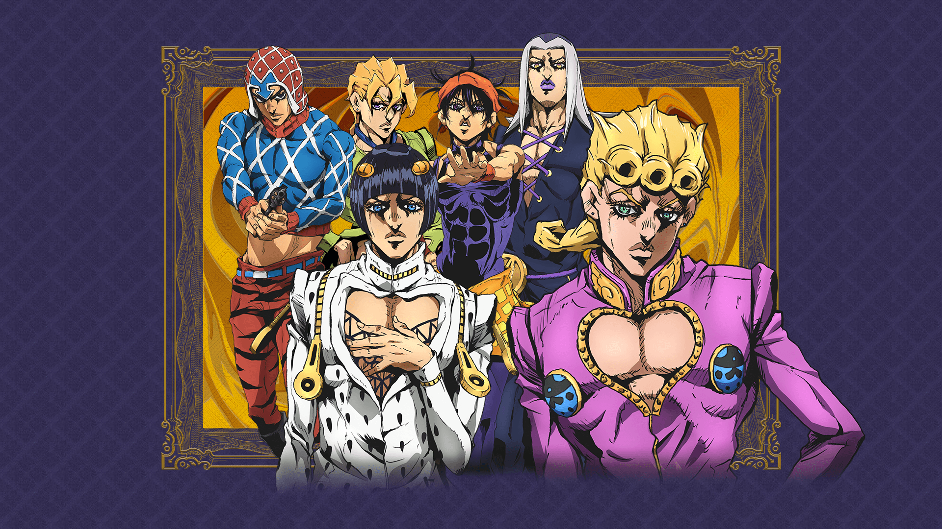 JoJo's Bizarre Adventure Golden Wind Wallpapers Wallpaper Cave