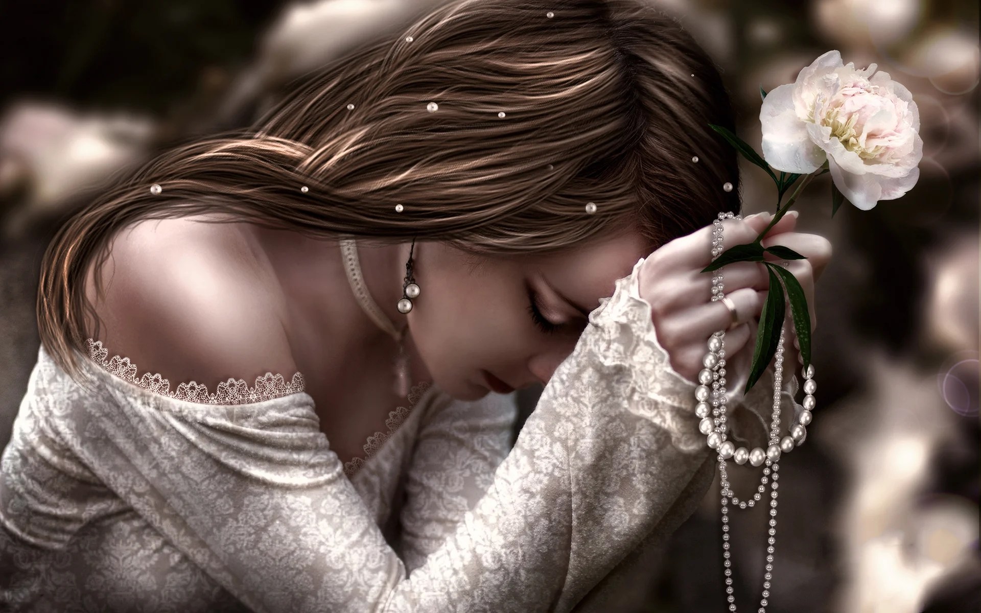 Flower Girl Wallpapers Wallpaper Cave