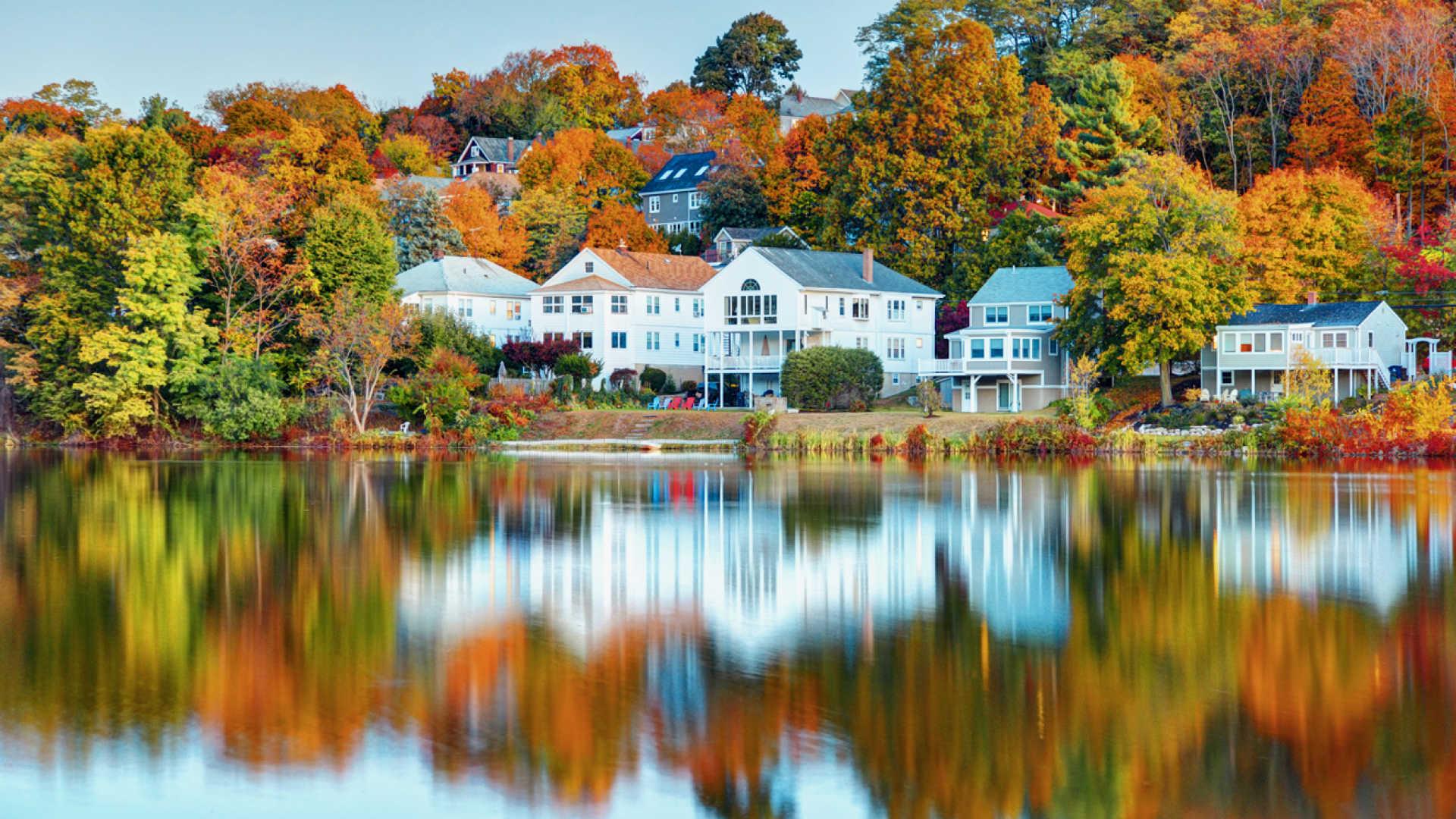 Autumn New England Wallpapers Wallpaper Cave