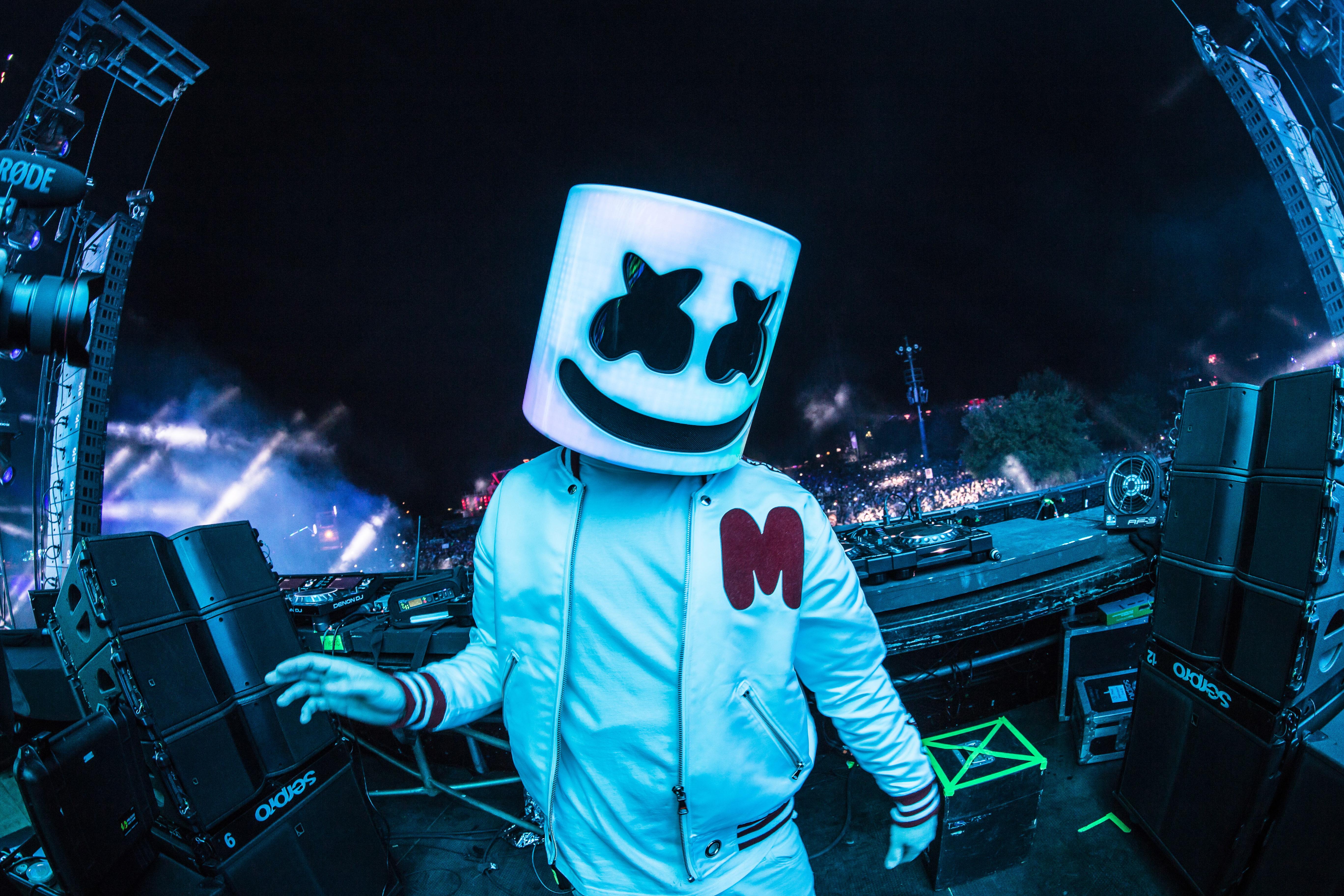 DJ Marshmello 4K Wallpapers Wallpaper Cave