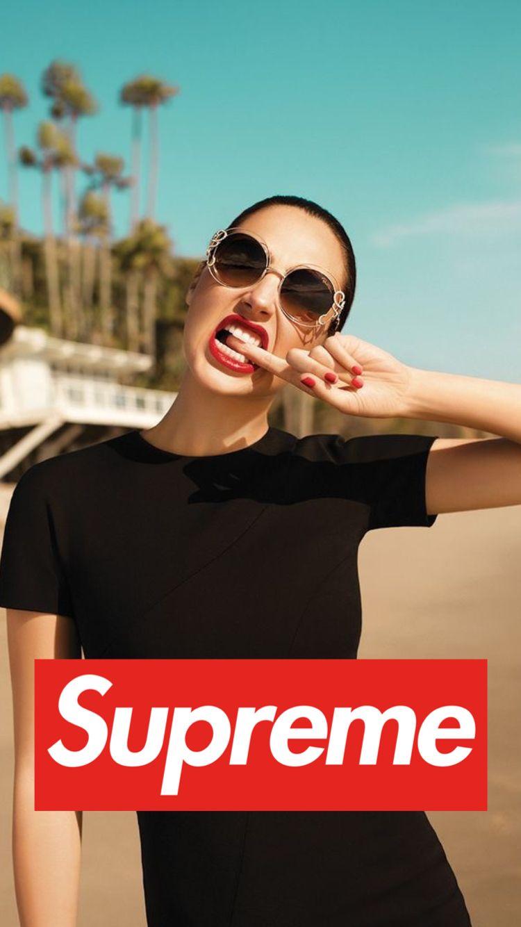 Supreme Girl Wallpaper