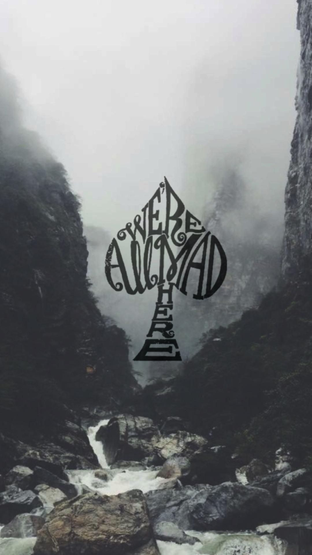 Alice In Wonderland Quotes Wallpapers Wallpaper Cave