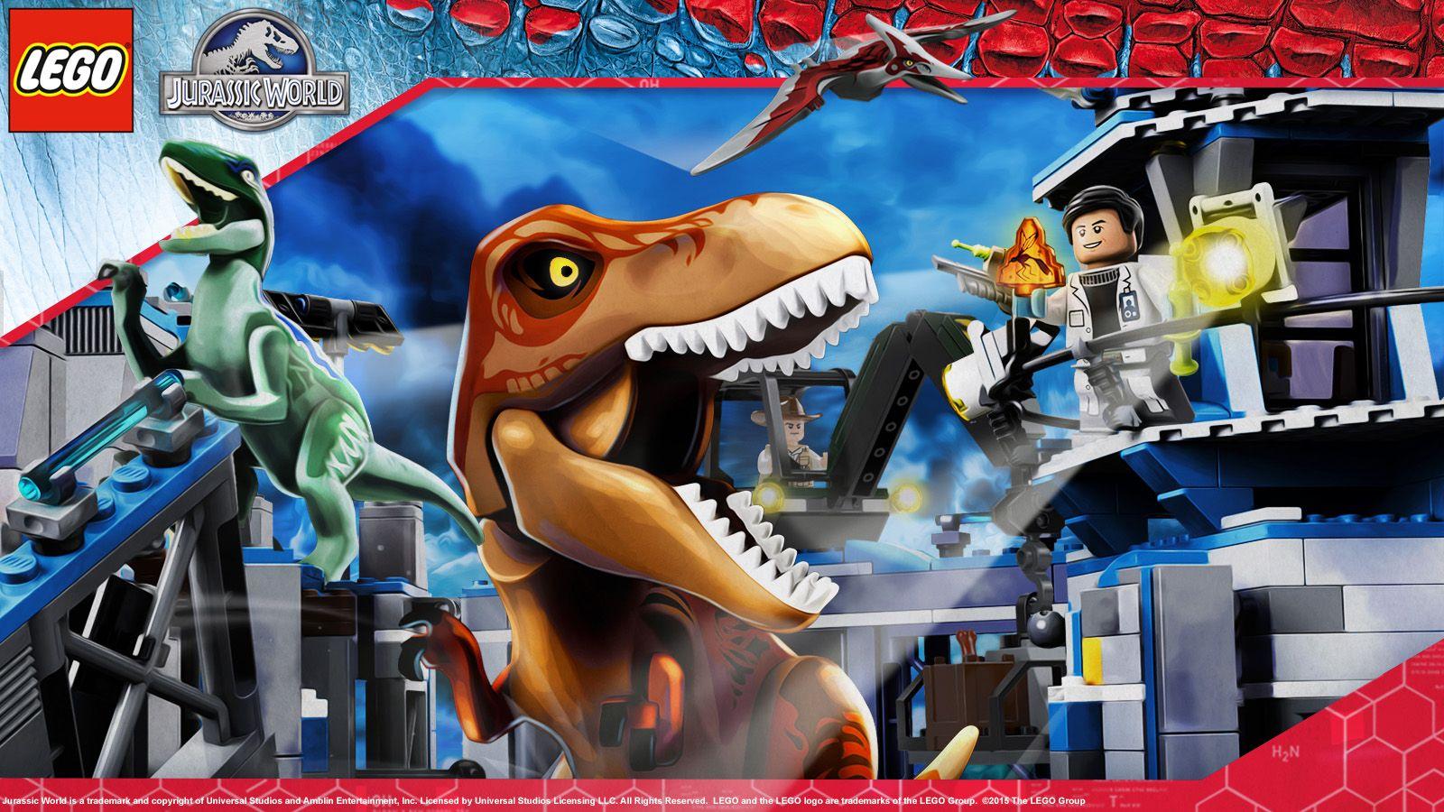 Lego Jurassic World Wallpapers Wallpaper Cave
