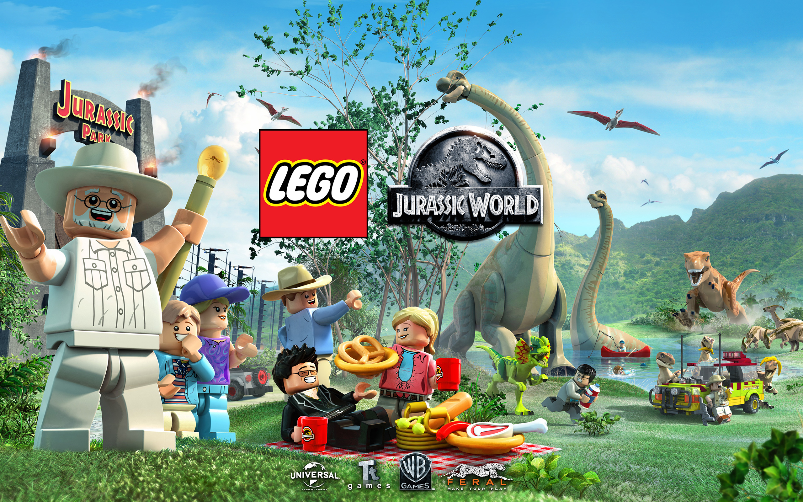 Lego Jurassic World Wallpapers Wallpaper Cave