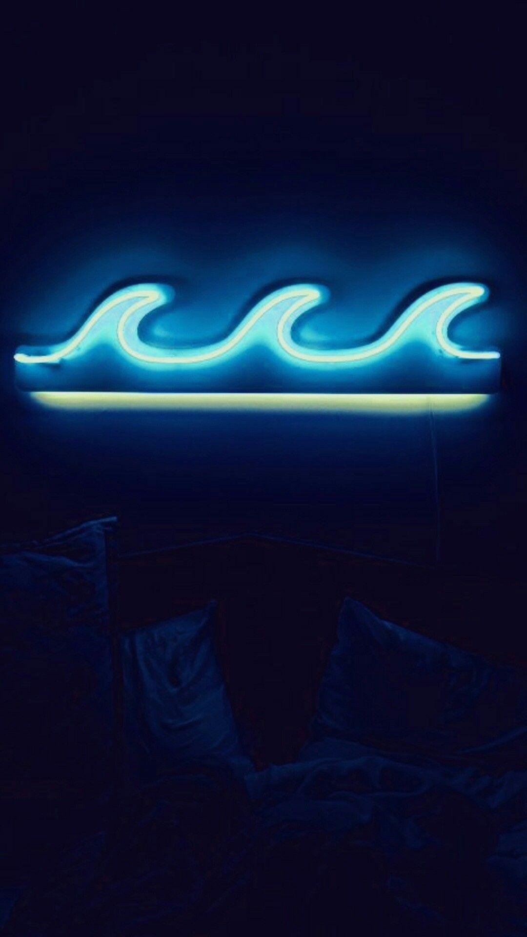 Neon Waves Wallpapers Wallpaper Cave