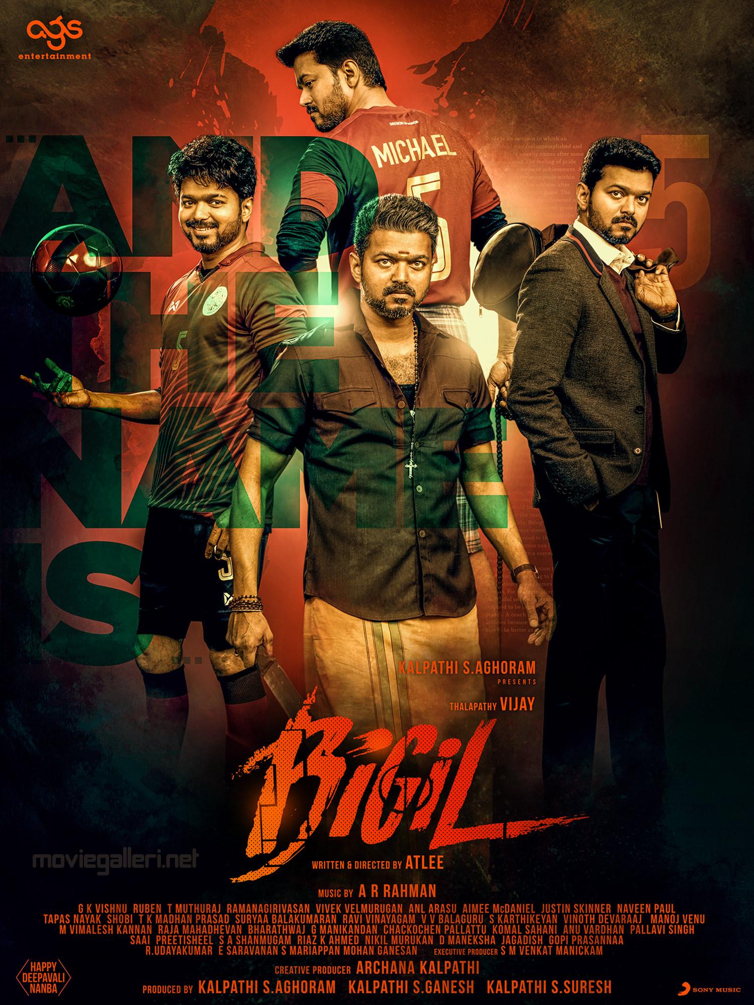 Vijay Bigil Wallpapers Wallpaper Cave