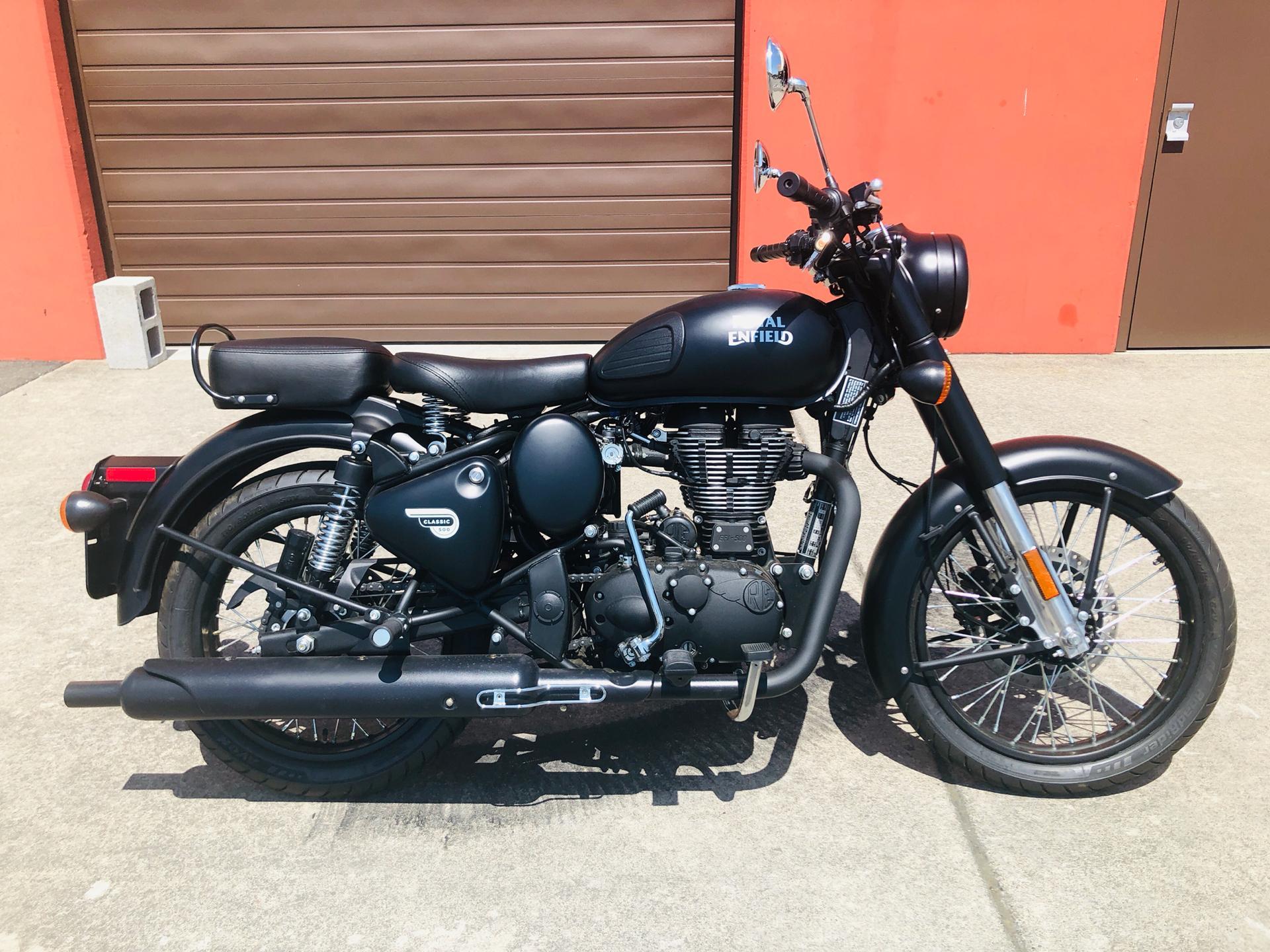 Royal Enfield 500 Stealth Black Wallpapers Wallpaper Cave