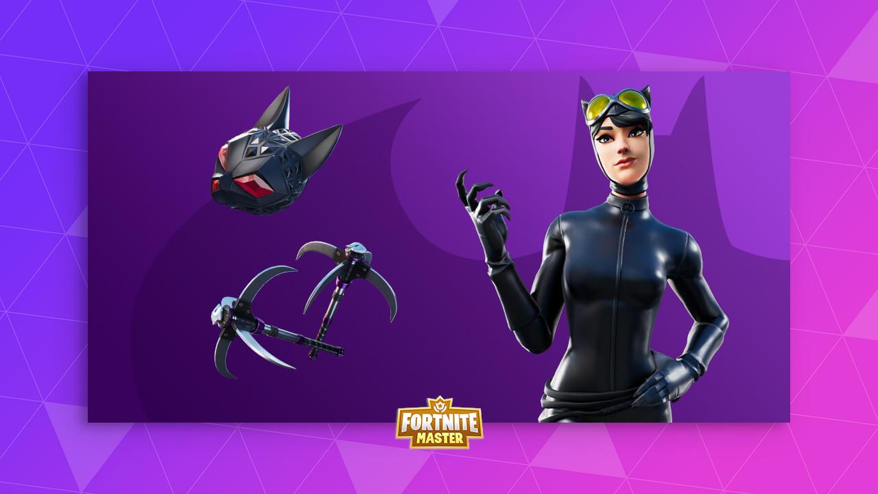Catwoman Comic Book Outfit Fortnite Wallpapers Wallpaper Cave