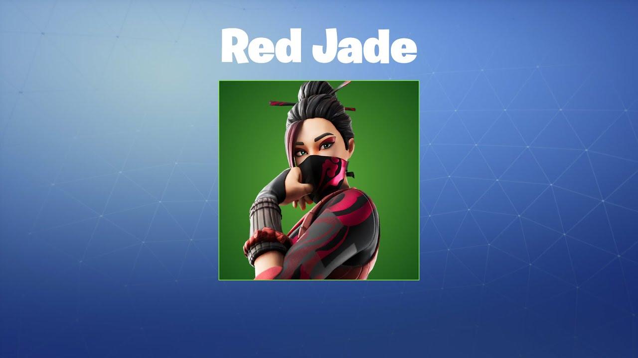 Red Jade Fortnite Wallpapers Wallpaper Cave