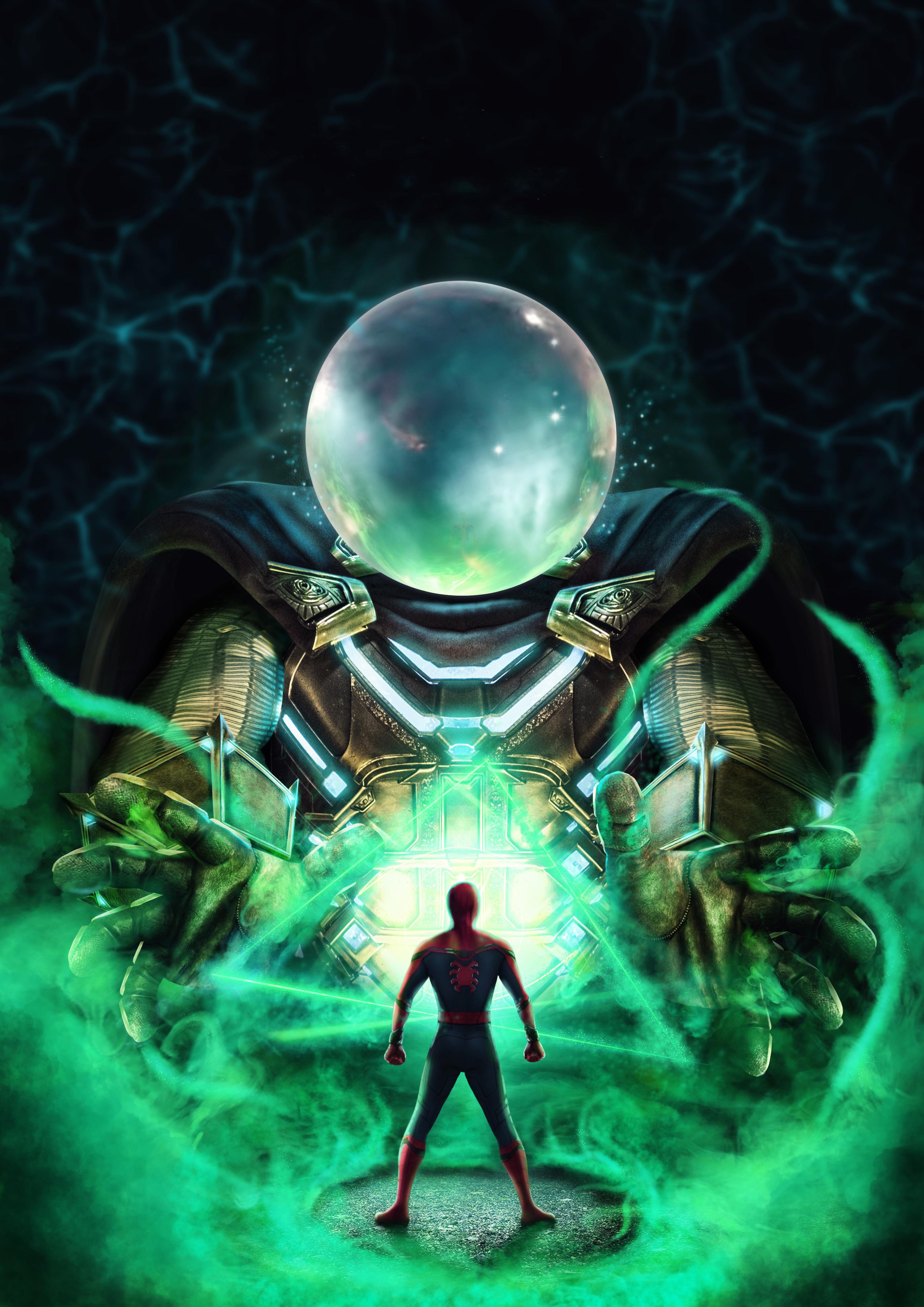 Mysterio SpiderMan Far From Home Wallpapers Wallpaper Cave