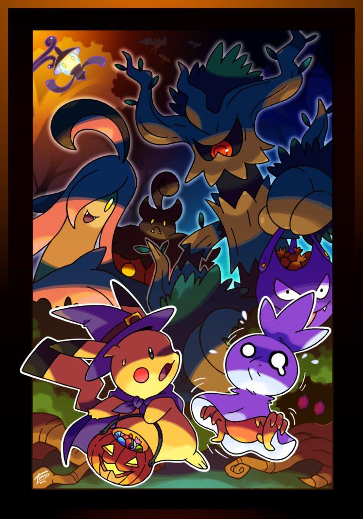 Pokémon Halloween Wallpapers Wallpaper Cave