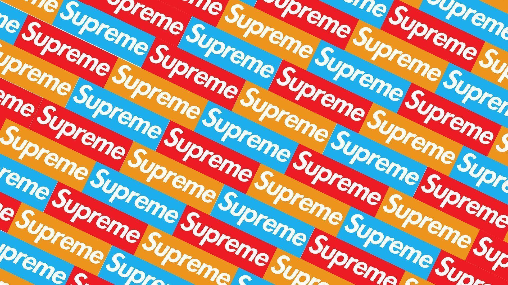 Blue Supreme Wallpapers Wallpaper Cave