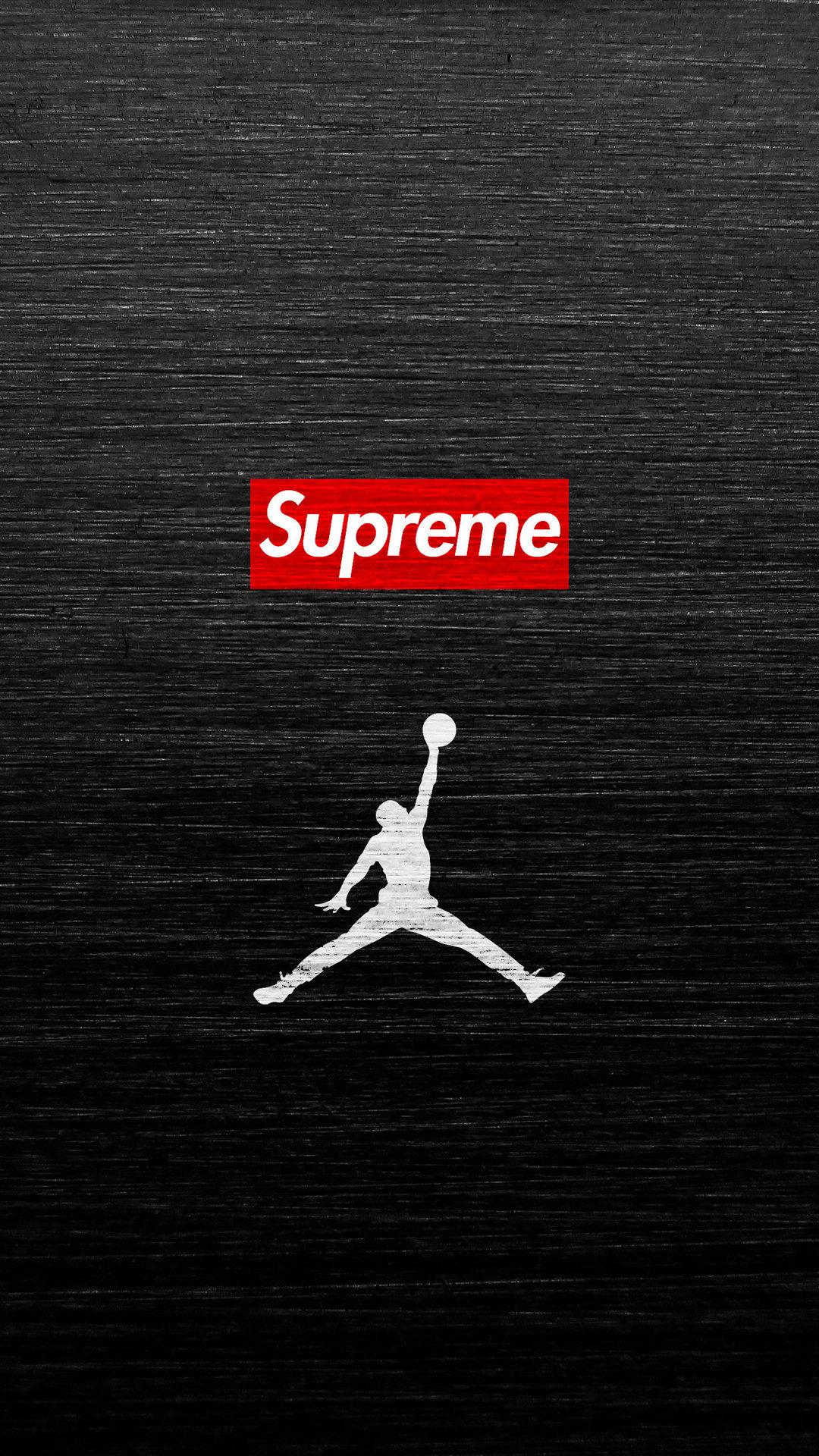 Supreme Jordan iPhone Wallpapers Wallpaper Cave
